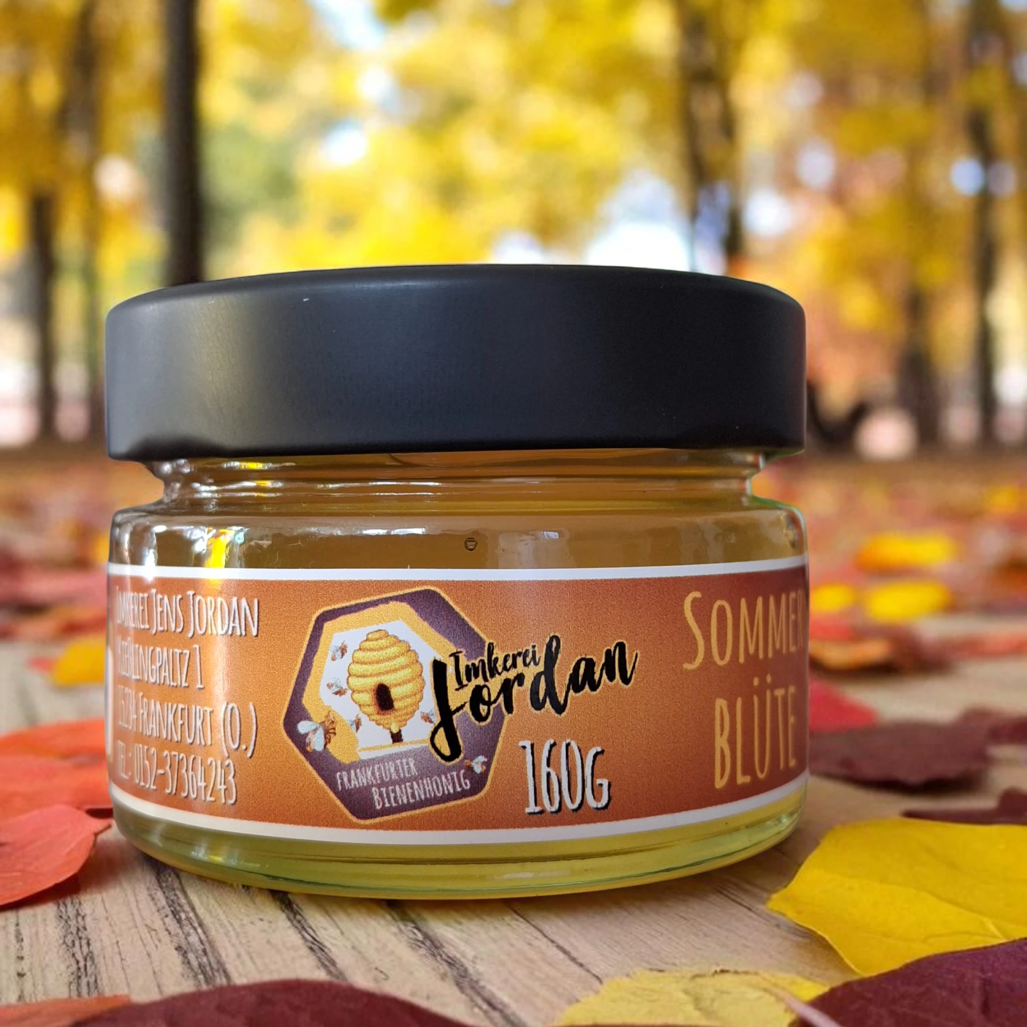 naturbelassenen Sommerblütenhonig (160g)